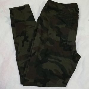 Camo Skinny Jeans